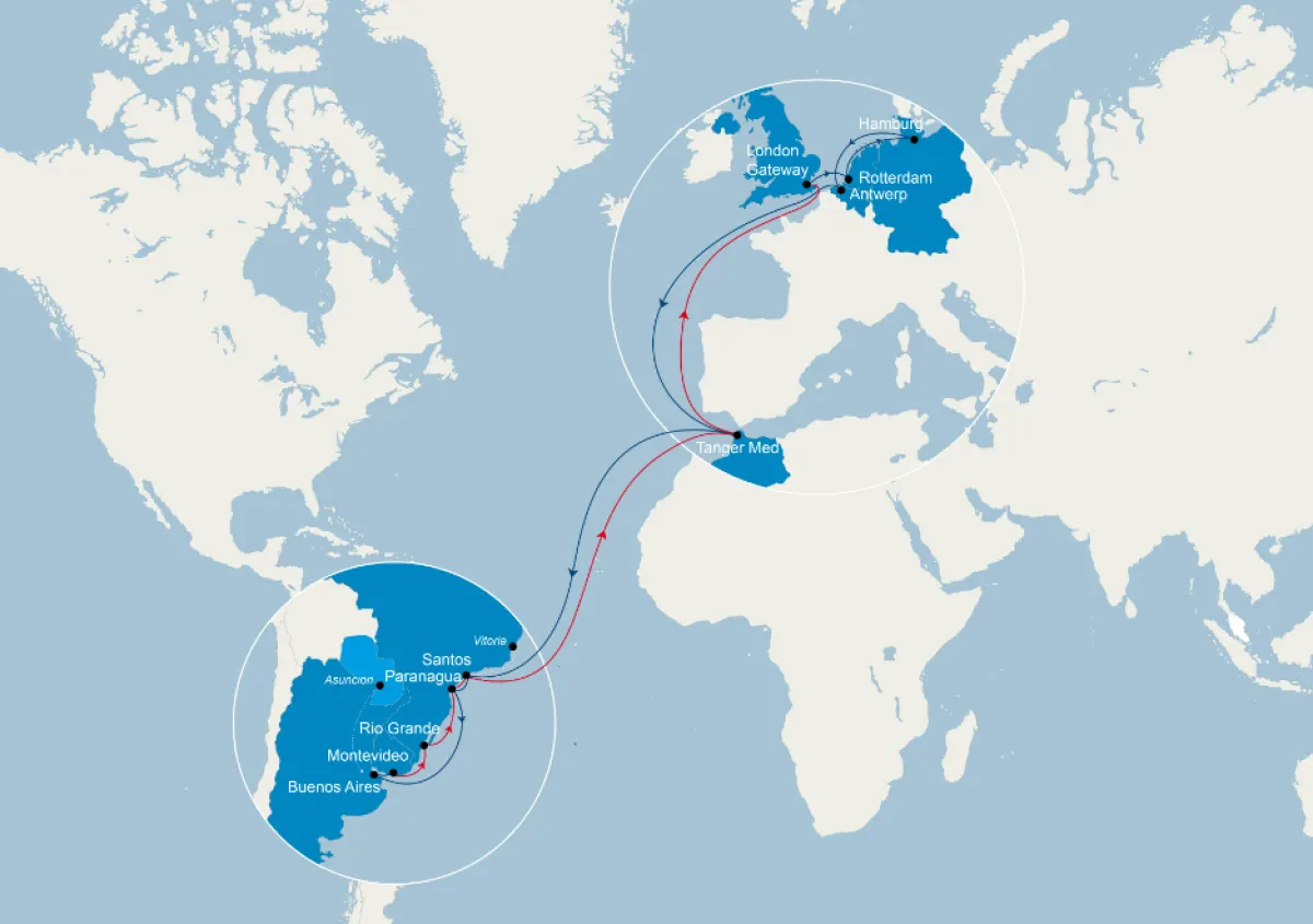 CMA CGM to suspend Bremerhaven call on its SAFRAN service connecting East Coast South America with Europe