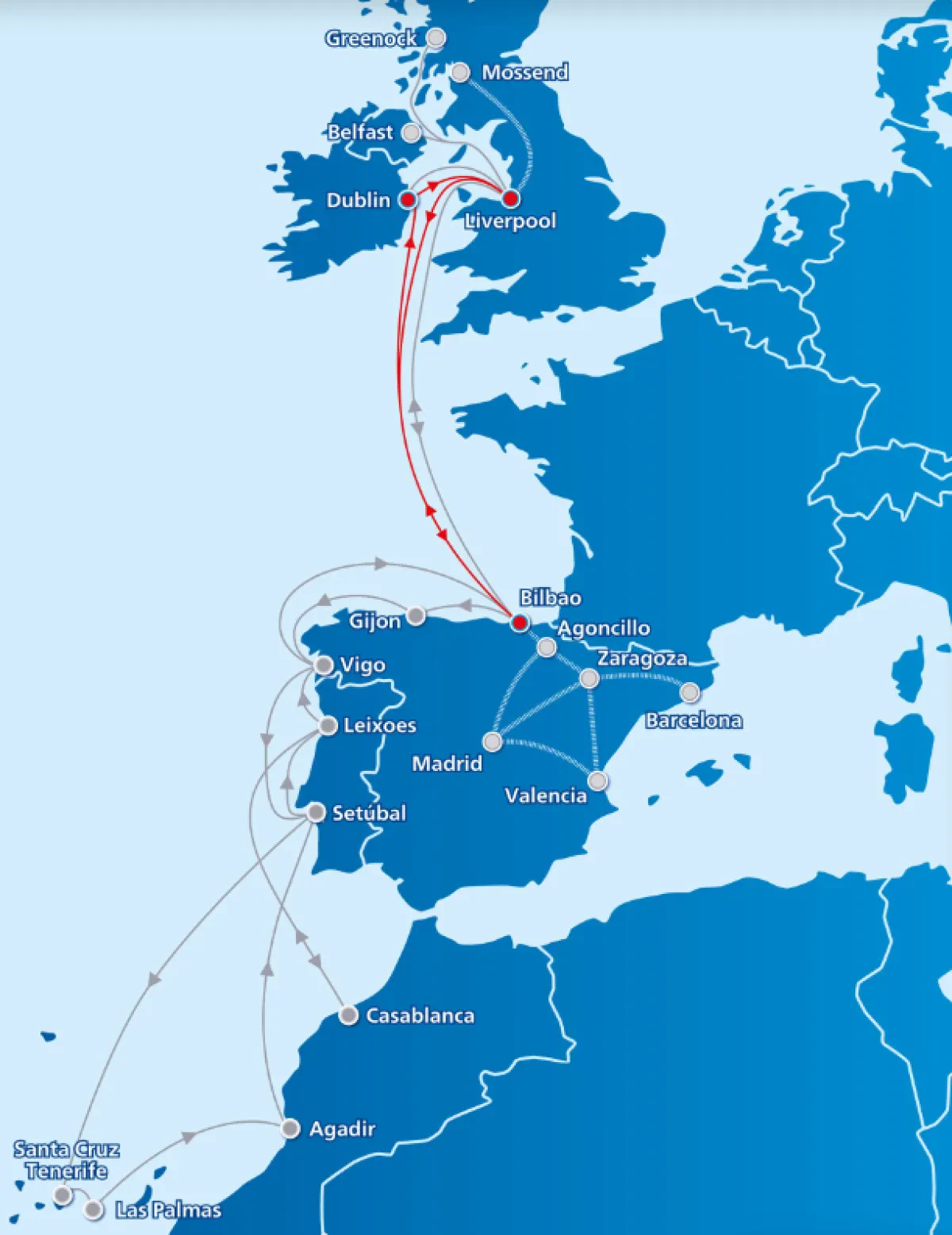 WEC Lines Launches Fast & Direct Service Between Dublin & Liverpool and Iberia