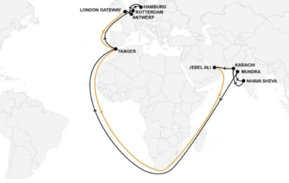 Hapag-Lloyd - Indian Ocean Service (IOS) service update