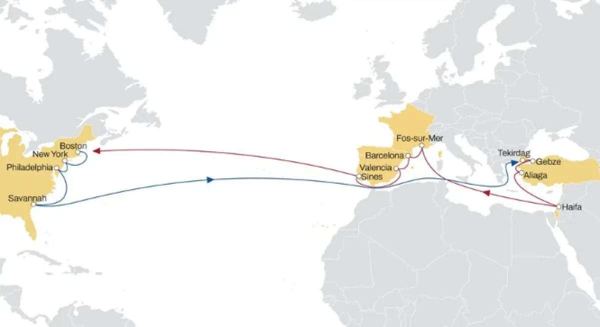 New EMUSA Service Offers Unique Med Port Calls In Barcelona And Fos-Sur-Mer