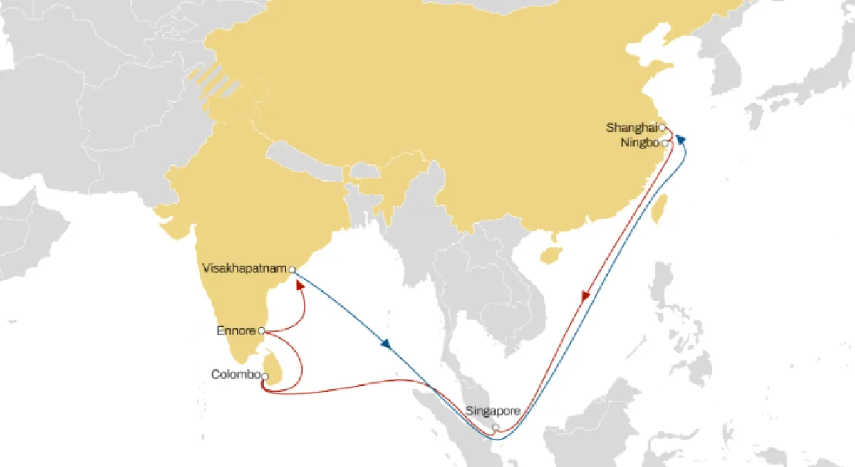 MSC Introduces Osprey: New Standalone Service Connecting Asia and Southeast India
