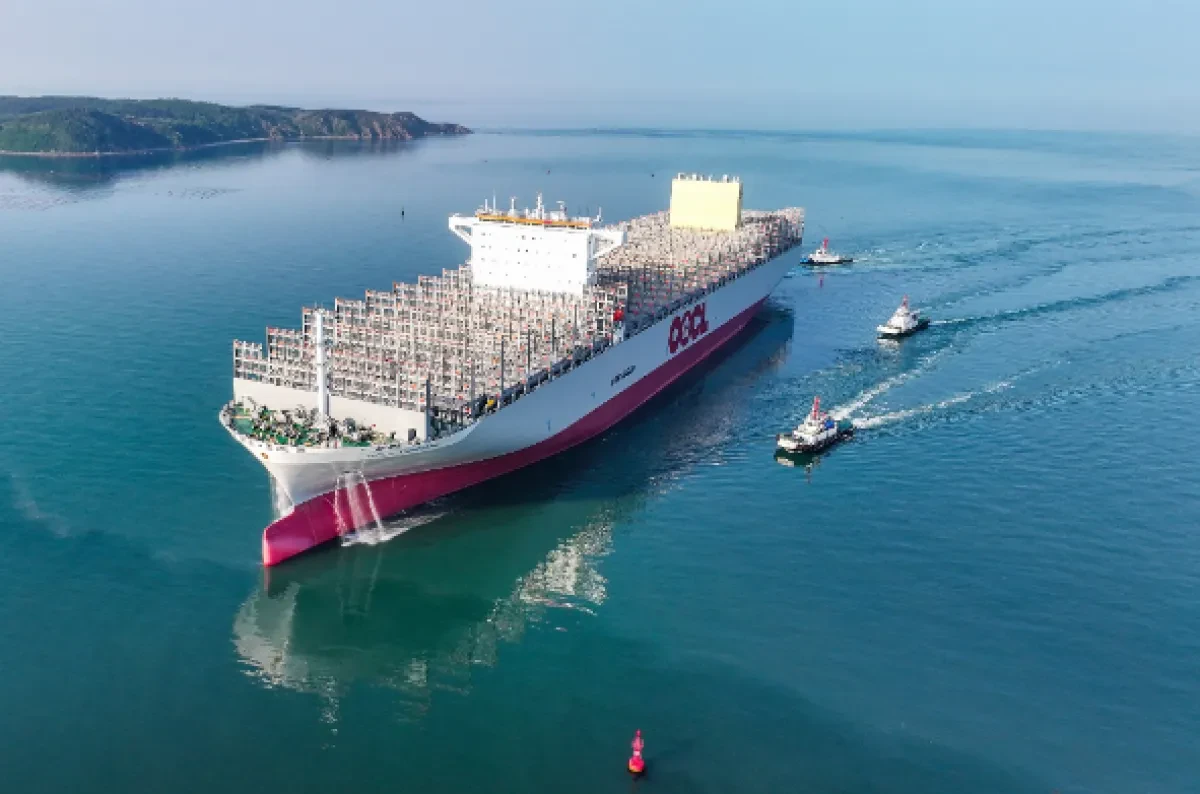 OOCL Names its Latest 24,188 TEU Eco-friendly Vessel “OOCL Denmark”