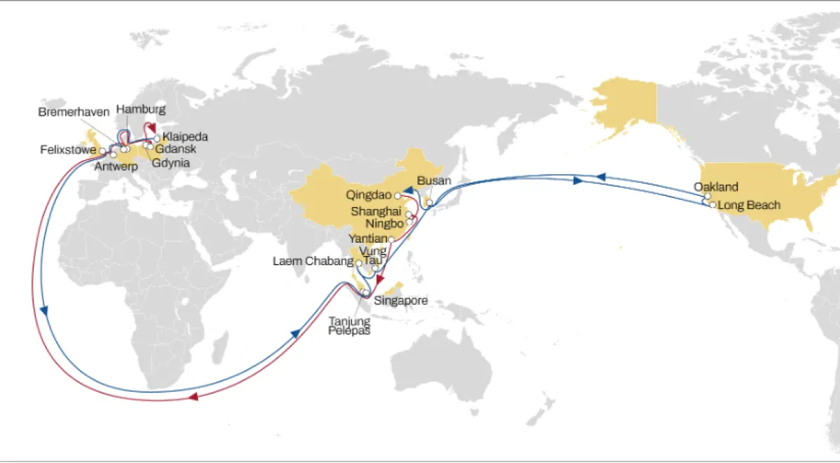MSC East-West Network Further Enhanced By Swan-Sentosa and Britannia Service Adjustments