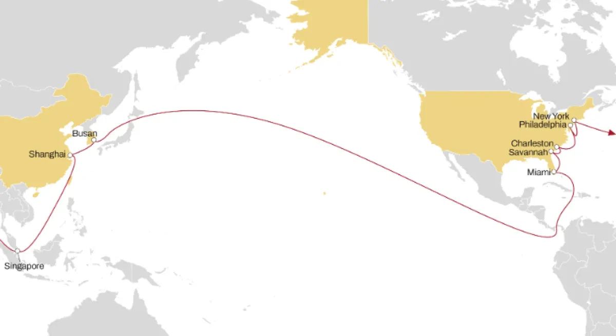 MSC Reinstates and Enhances Liberty Service from Asia to USEC