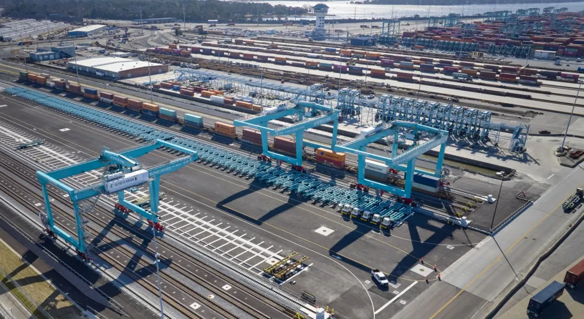The Port of Virginia’s expanded central rail yard is fully operational