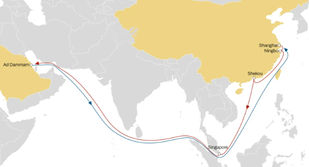 MSC Further Connects Asia Middle East Trade with New Clanga Service