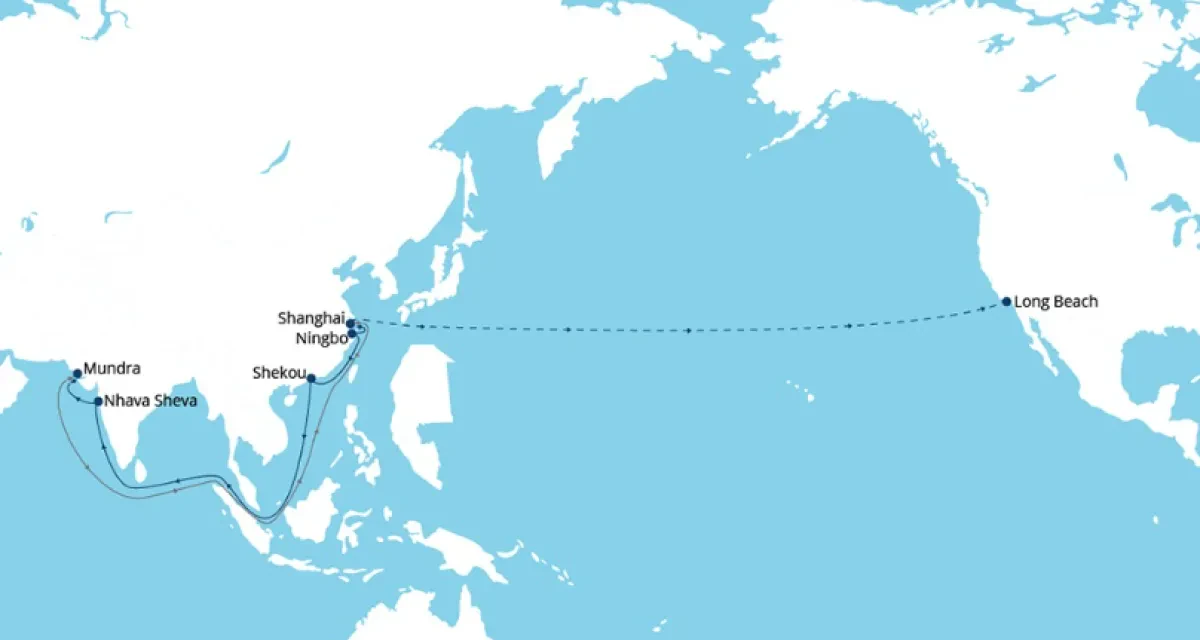 SeaLead Relaunches Far East India Express 2 Service, Connecting Central China to West India