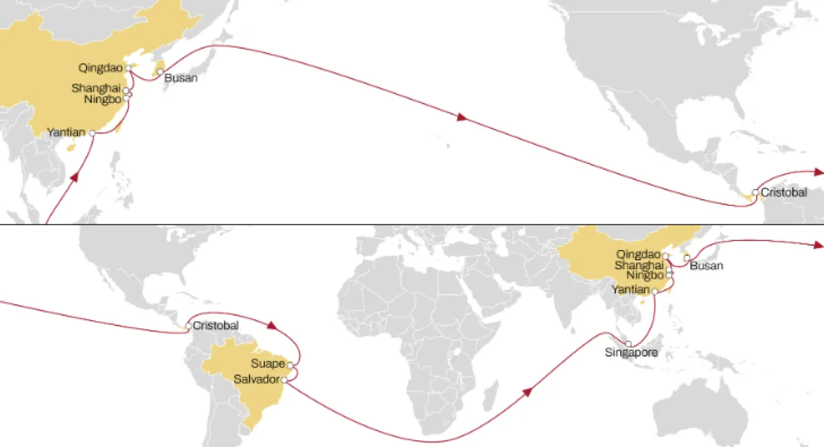 MSC Enhances Santana and Carioca Services for Improved Connectivity