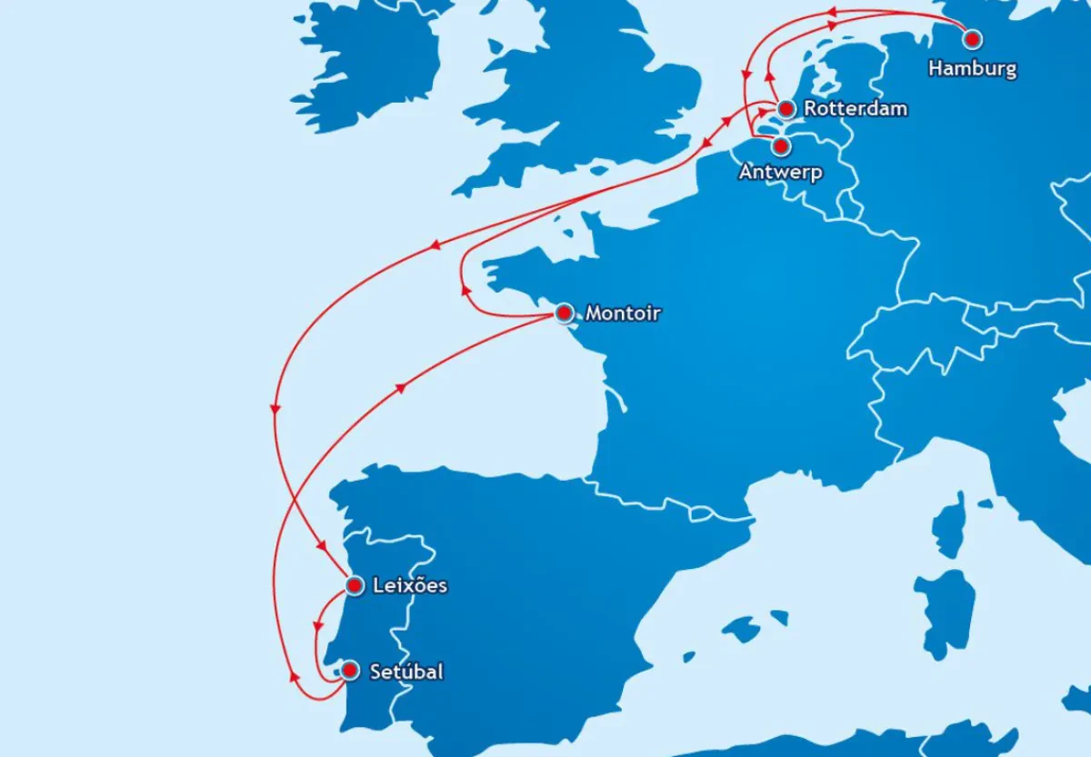 WEC Lines launches fast weekly call between Hamburg and Portugal