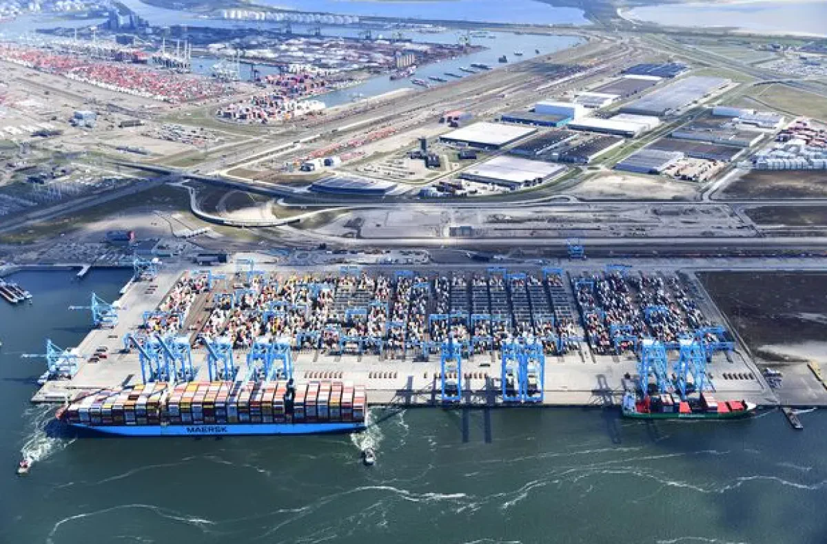 Port of Rotterdam: Shore power for sea-going vessels at APMT MVII from 2028: CO2 reduction of almost 7,000 tonnes annually
