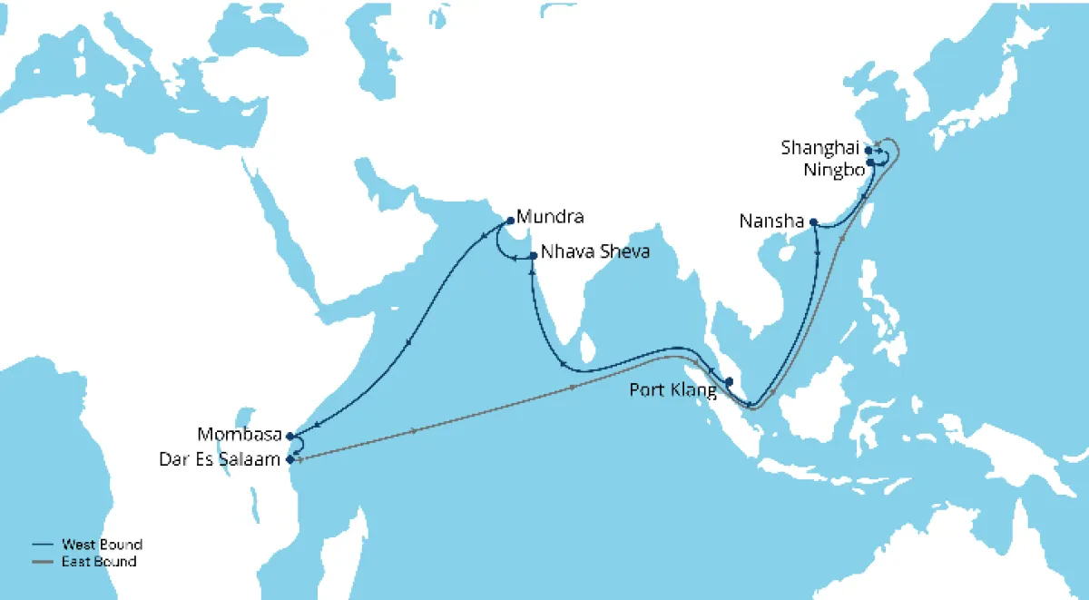 SeaLead Unveils ANIDEA Service Connecting Far East, West India, and East Africa