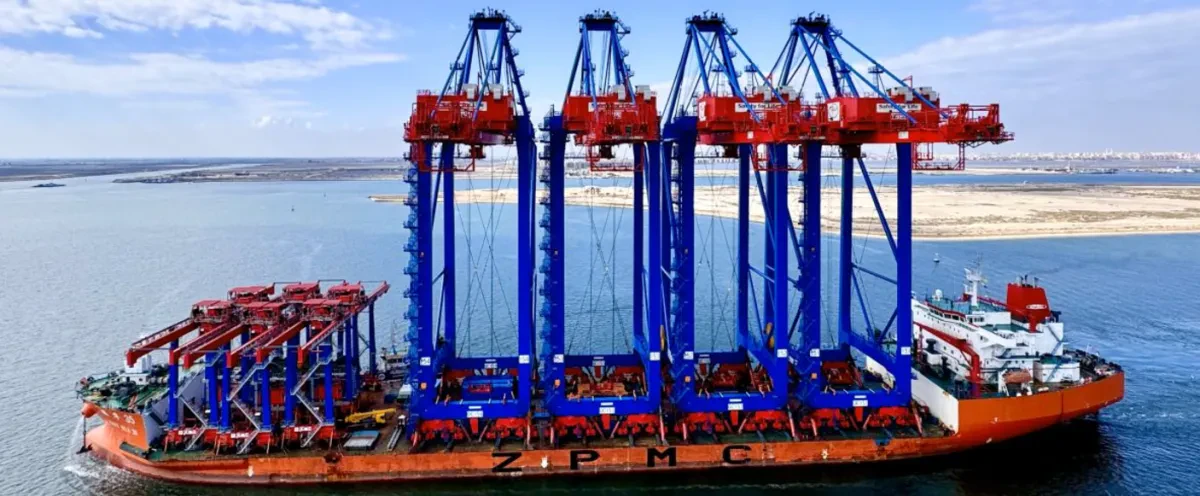 The arrival of the first shipment of equipment for SCCT expansion project