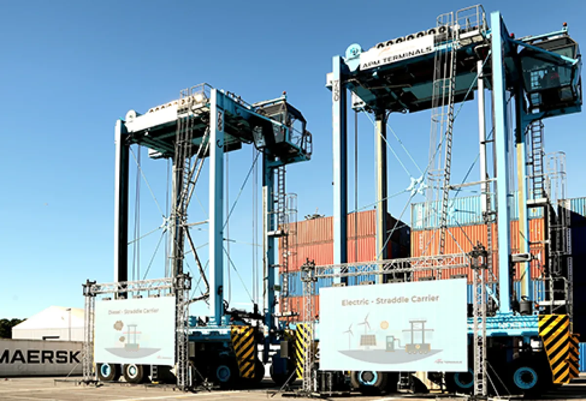 APM Terminals Barcelona celebrates electrification milestone