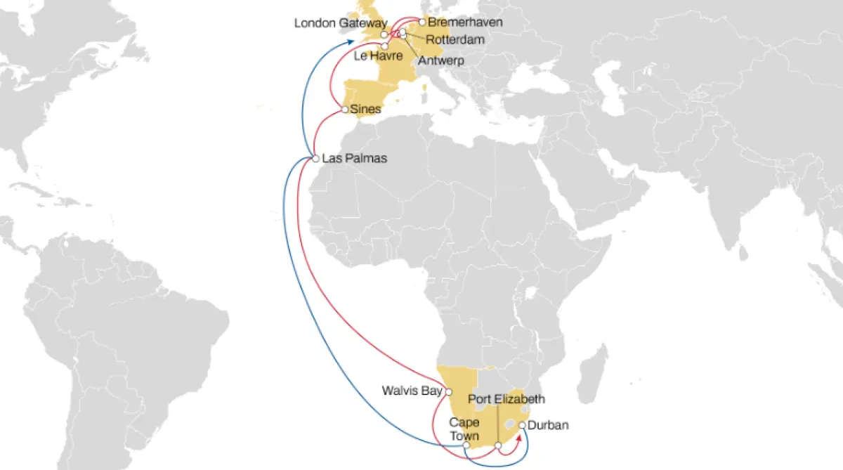 MSC Enhances Connectivity in South Africa