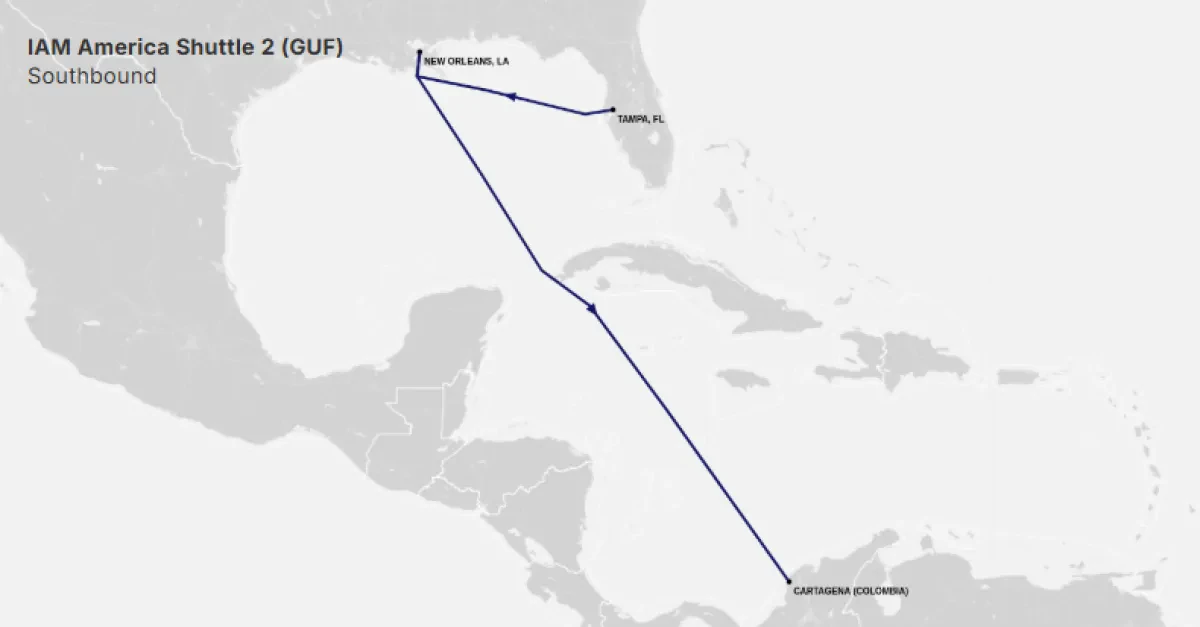 Hapag-Lloyd - Launching IAM America Shuttle 2 (GUF)