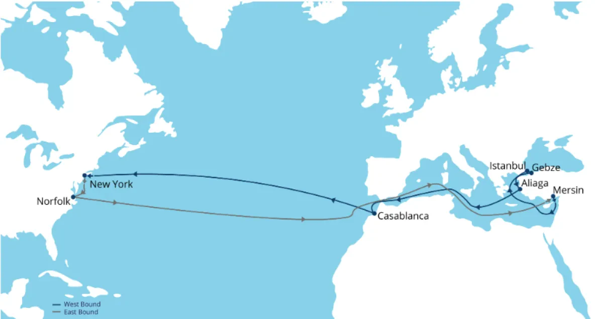 SeaLead Announces Transatlantic Coverage with New Mediterranean to USA (MEDUS) Service