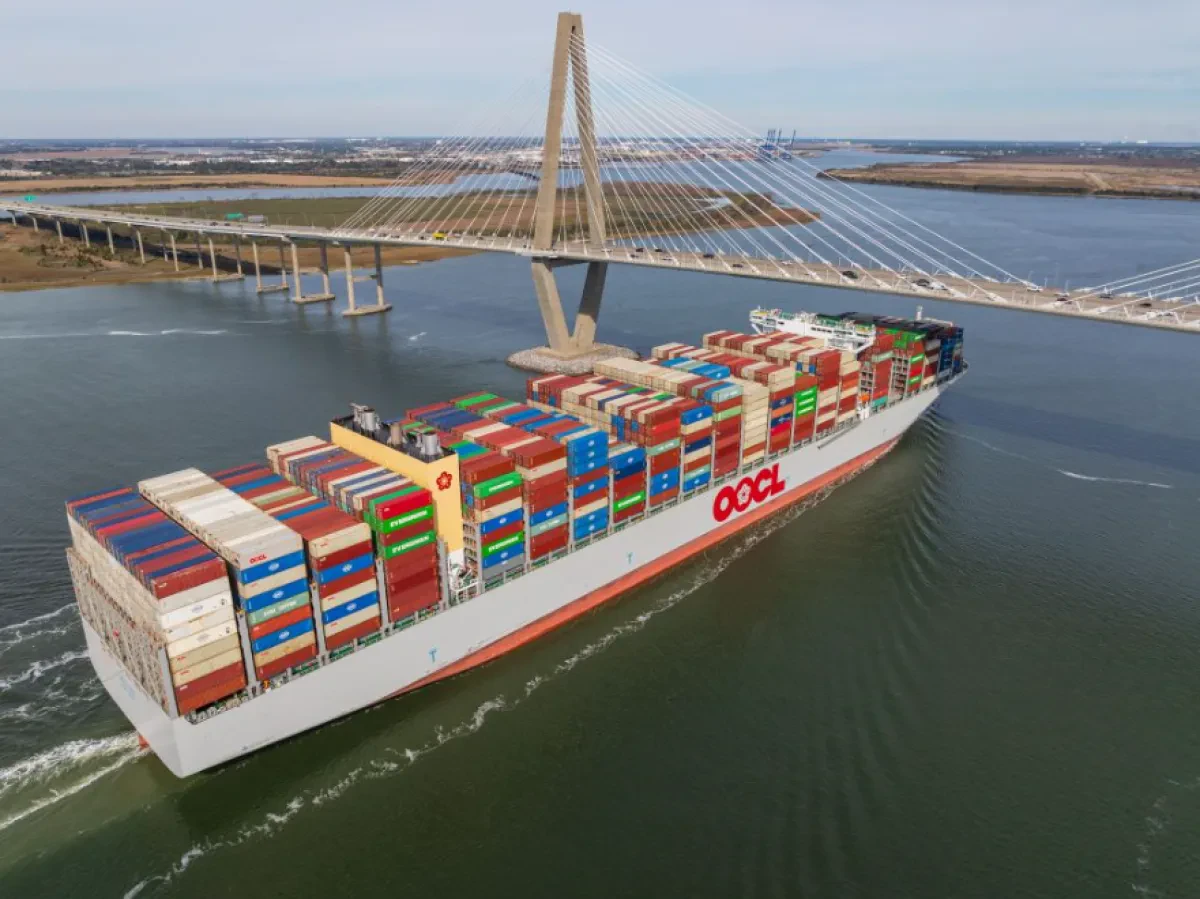 SC Ports Welcomes Largest Vessel to Call Port of Charleston