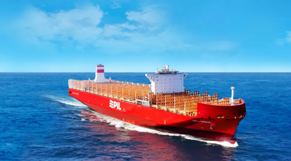 PIL advances fleet renewal with the naming of its fourth 14,000 TEU LNG Dual-Fuel Container Vessel