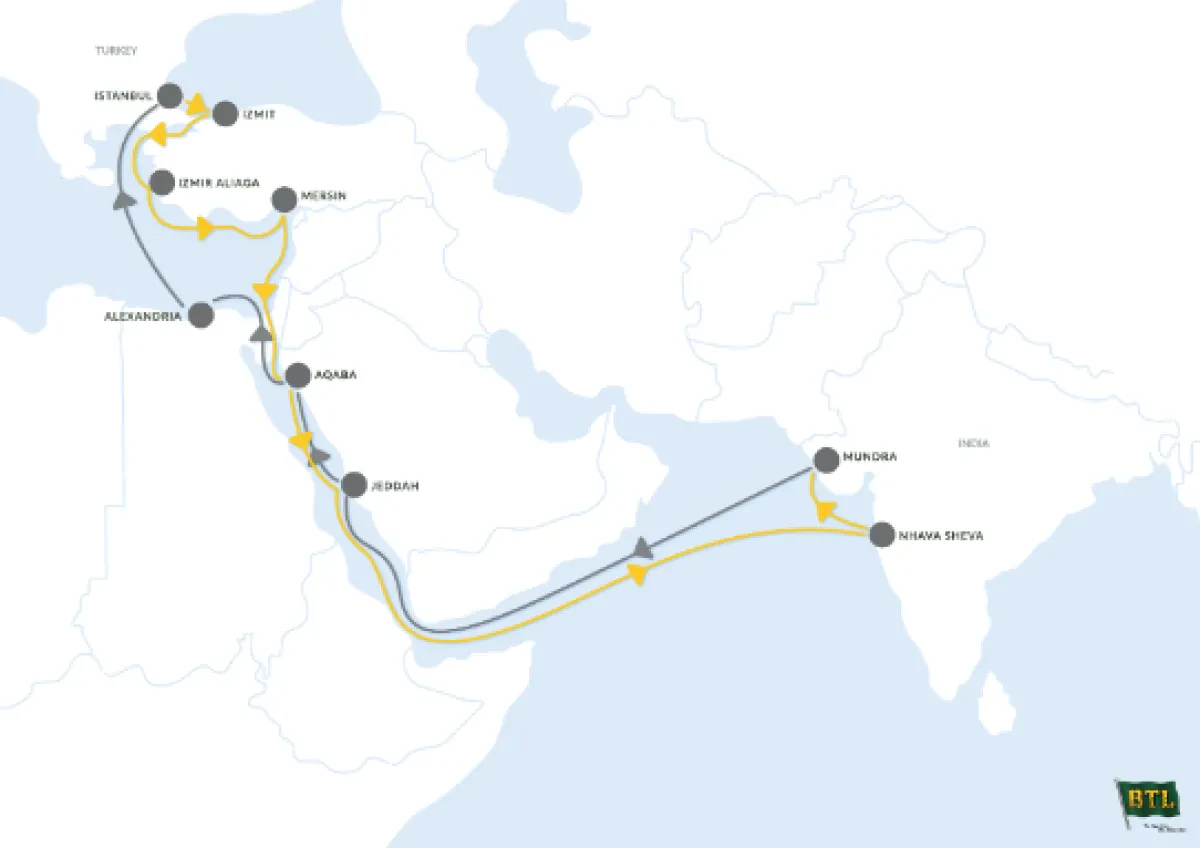 Bengal Tiger Line expands to the Mediterranean