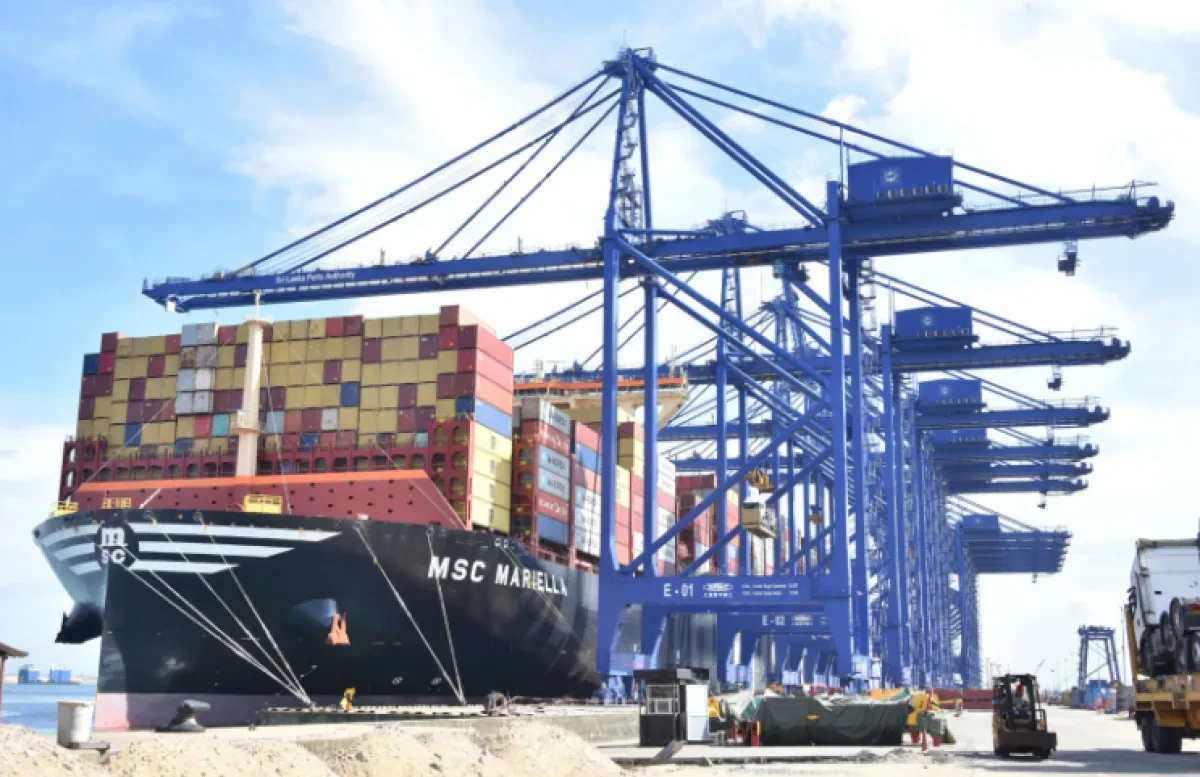 Sri Lanka Ports Authority Welcomes MSC MARIELLA – The Largest Container Vessel Ever to Call at Sri Lanka