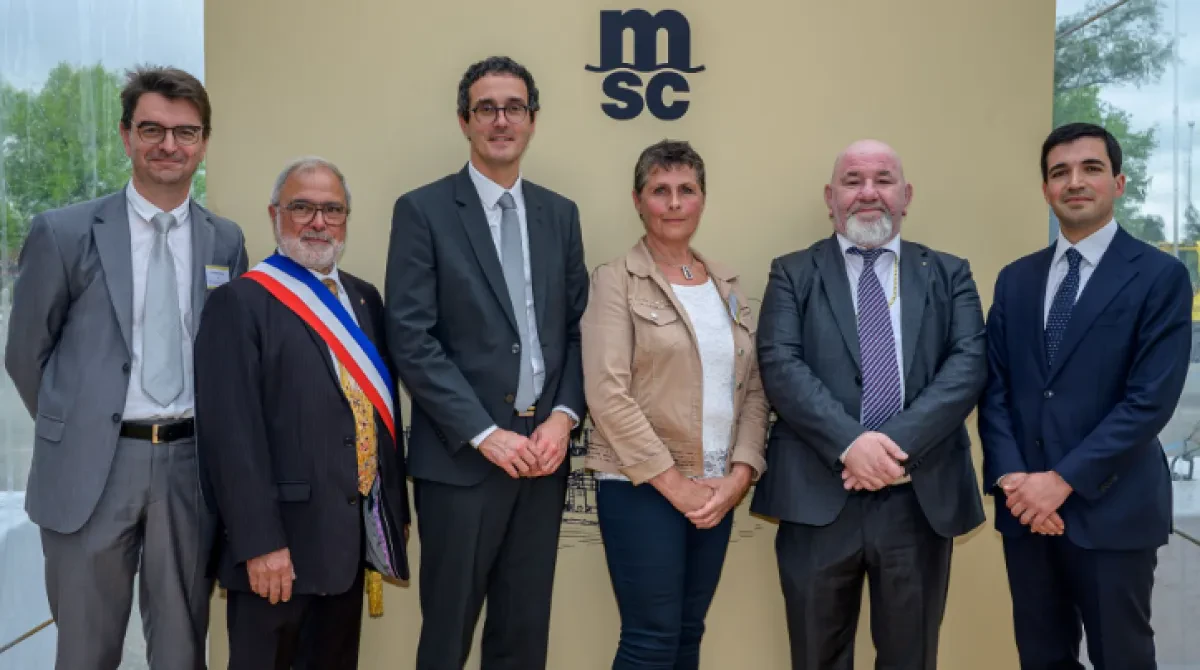 MSC Officially Opens MEDLOG Inland Terminal Paris-Bruyères