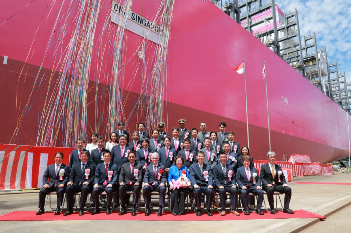 ONE Strengthens Global Capacity as Latest Newbuilding, ONE Singapore, Joins Fleet