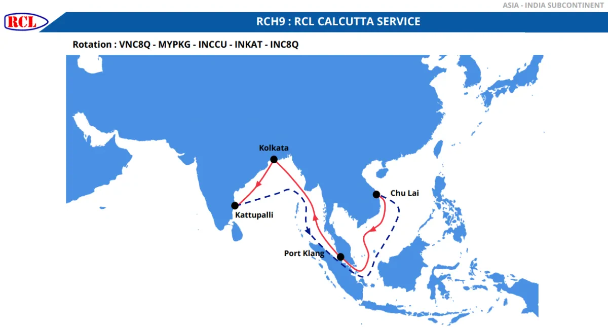 RCL adds RCL Calcutta Service 9 (RCH9)