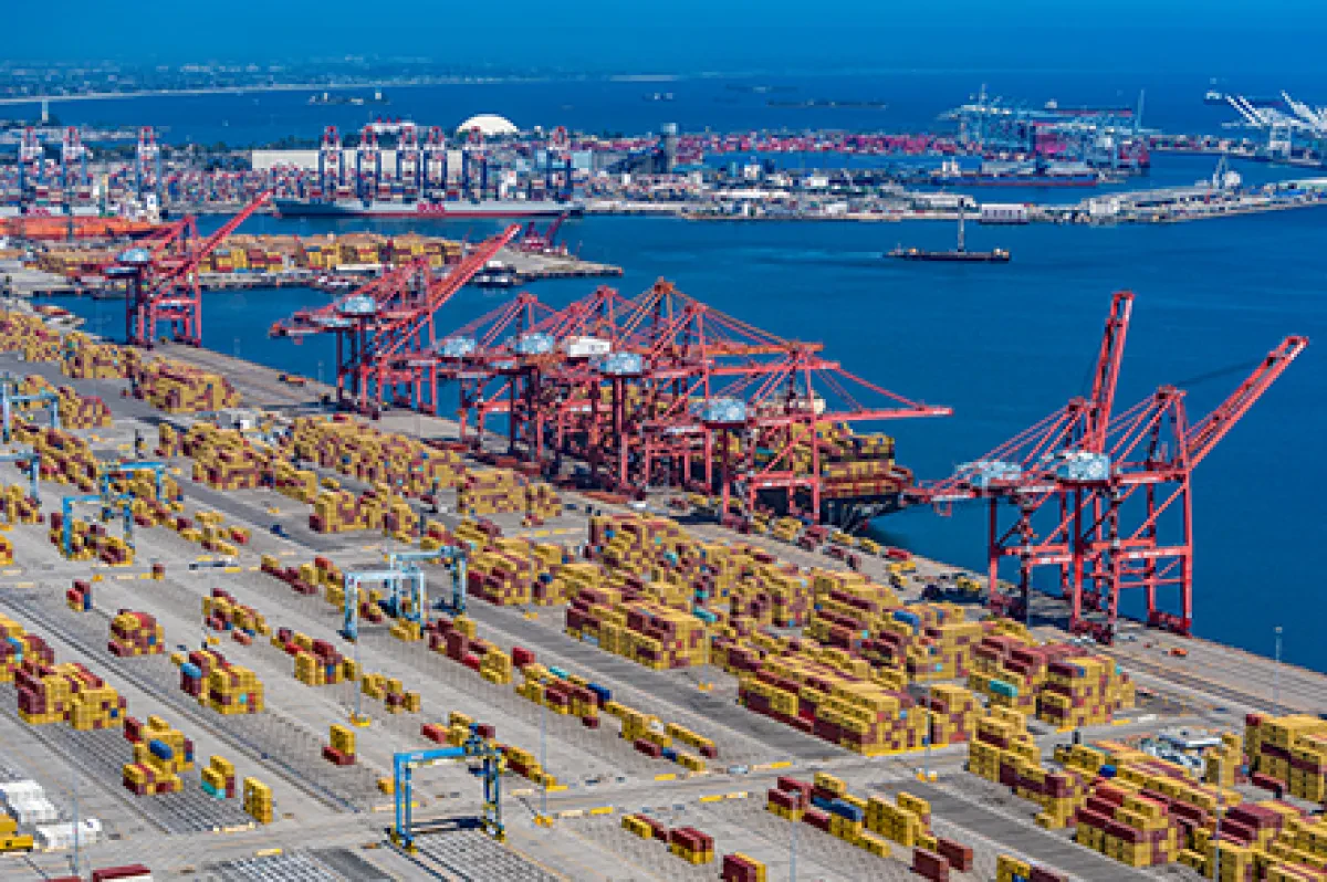 Port of Long Beach Cargo Slows in June