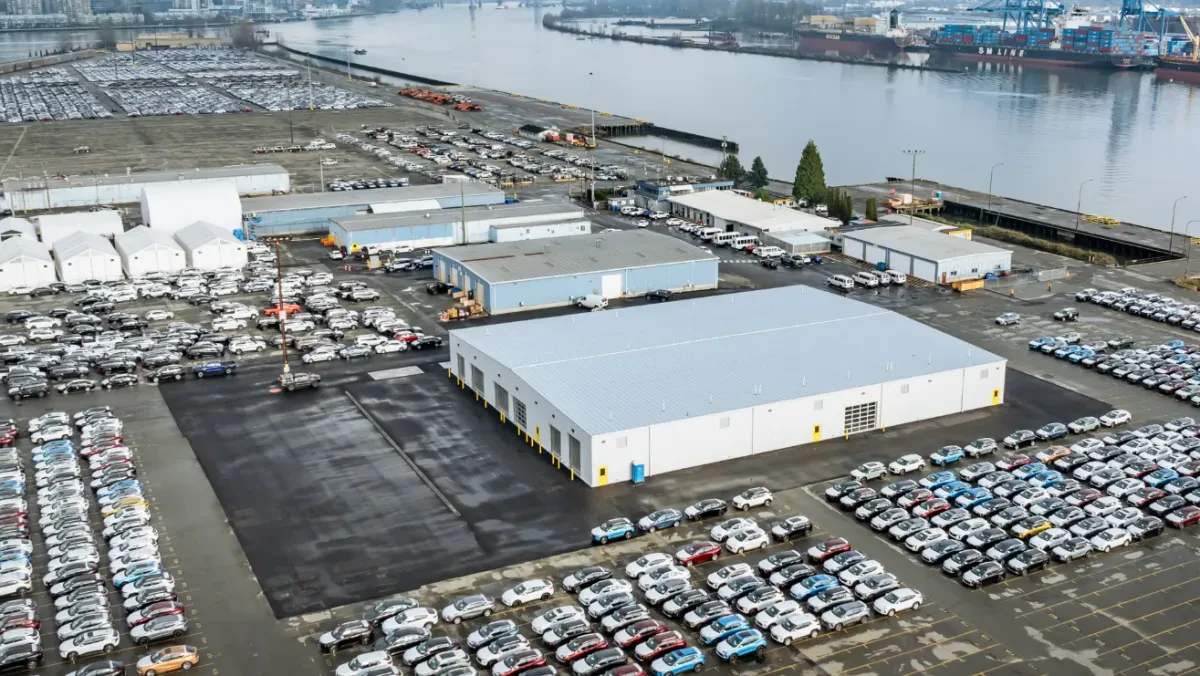 Delta terminal upgrades complete, expanding capacity for auto trade at the Port of Vancouver