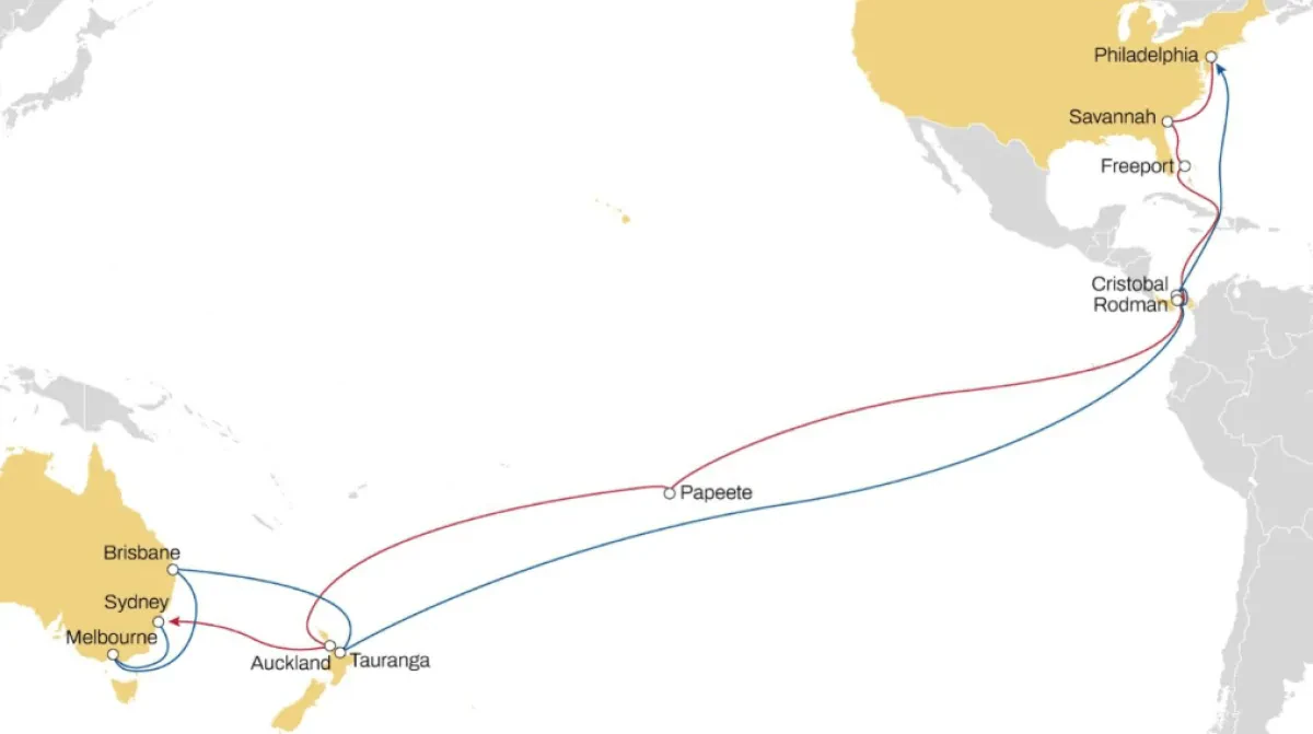MSC Launches Enhanced Standalone Direct Service from Australia/New Zealand to USA East Coast