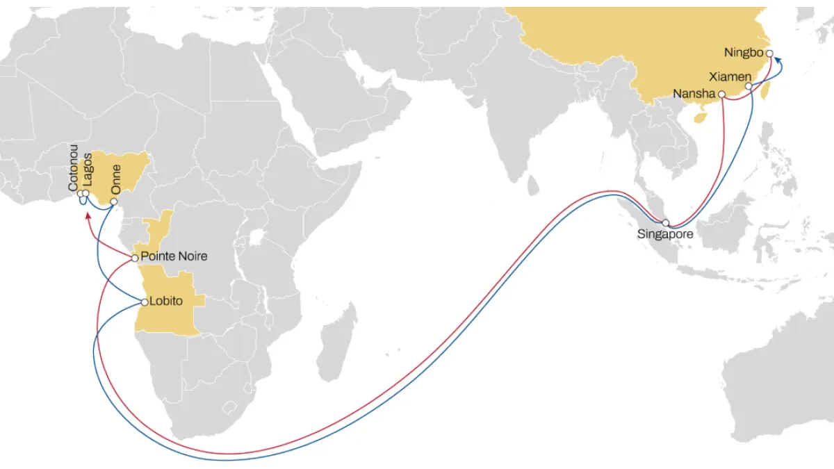 MSC - Iroko, a New Direct Service Connecting Asia and West Africa
