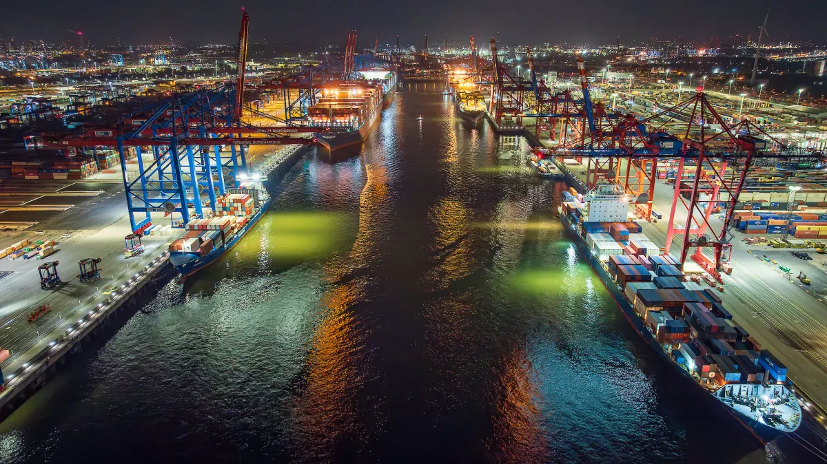 Port of Hamburg records strong growth in container throughput in the first half of the year