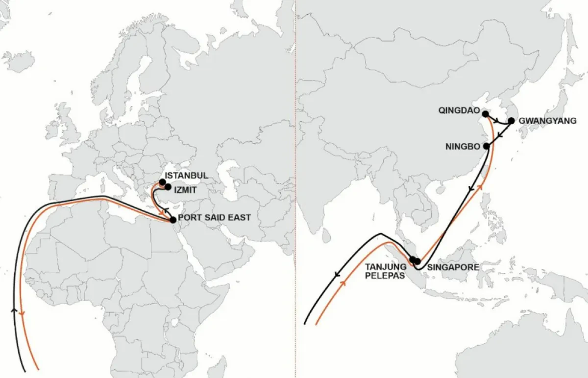 Hapag-Lloyd SE3 Service Update