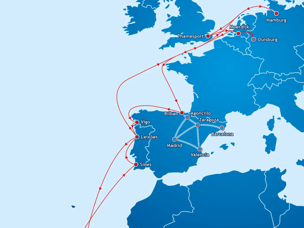 WEC Lines Unveils Enhanced Short Sea Services Into Portugal, Spain & the Canary Islands