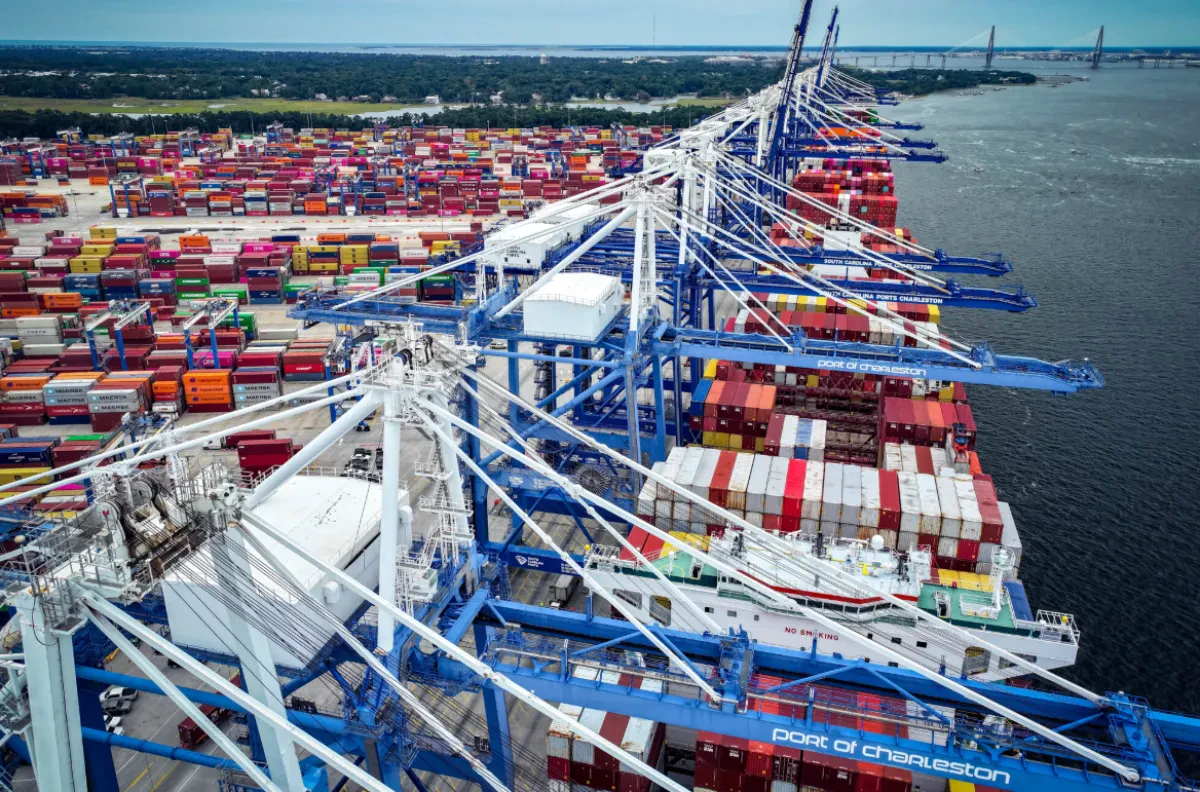 Port of Charleston boasts quick berth access, efficient gateway to Southeast