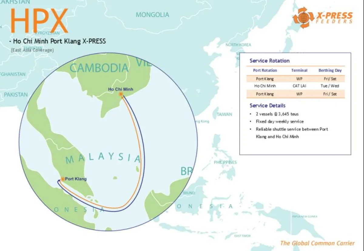 X-Press Feeders Expands East Asia Network