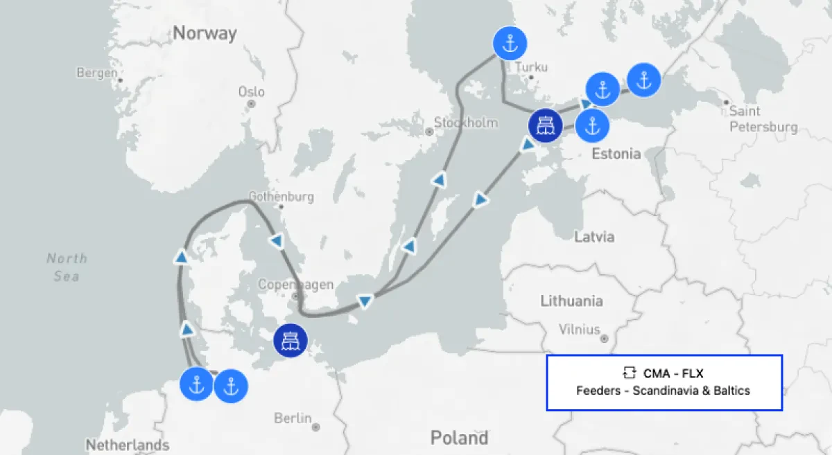 CMA CGM is yet to deliver on their promised return to Russia