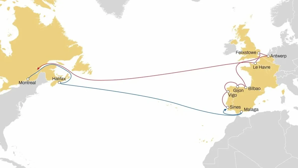 MSC Introduces New Transatlantic Route from Northern Spain to Canada