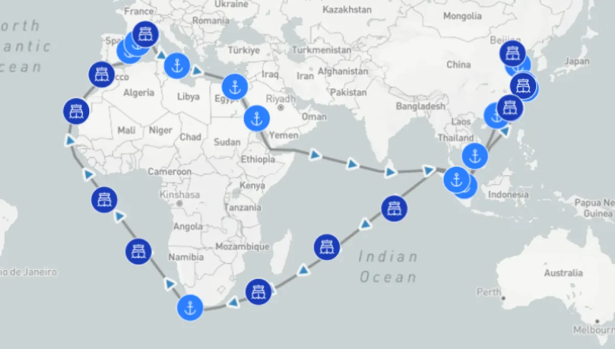CMA CGM commits another Far East - Europe string to Suez Canal transits in 2026