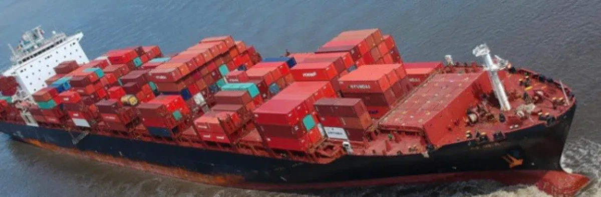 Nine-year-old container ship to be scrapped