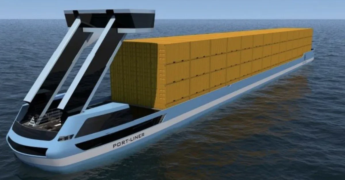 Large ‘Tesla ships’ all-electric container barges are launching this autumn