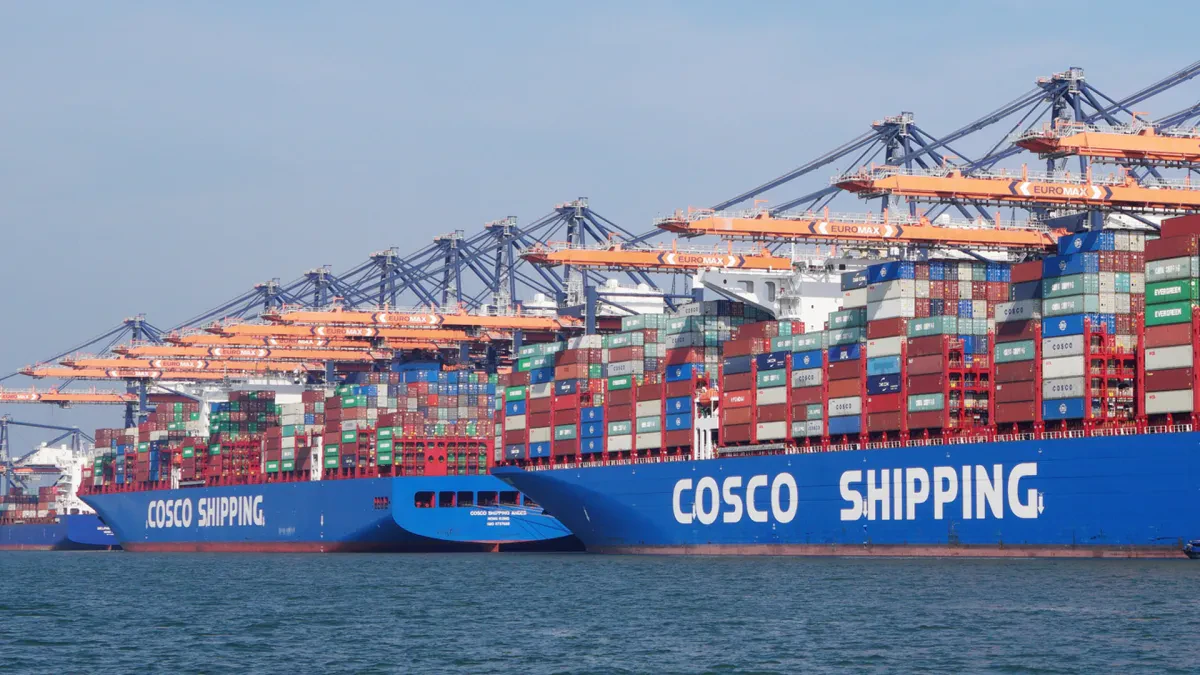 COSCO Shipping leans on new U.S. trade partners for growth
