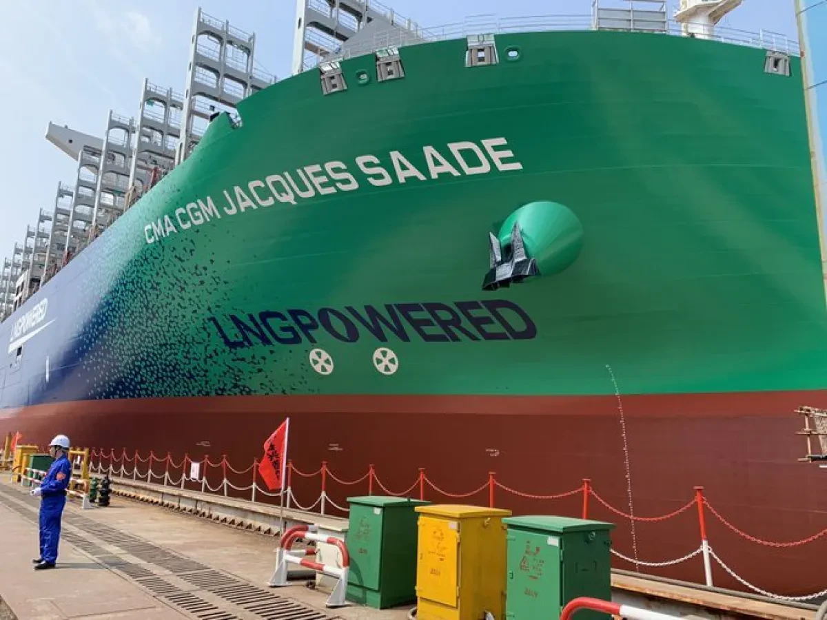 CMA CGM launches first 23,000 teu LNG-powered containership - eeSea