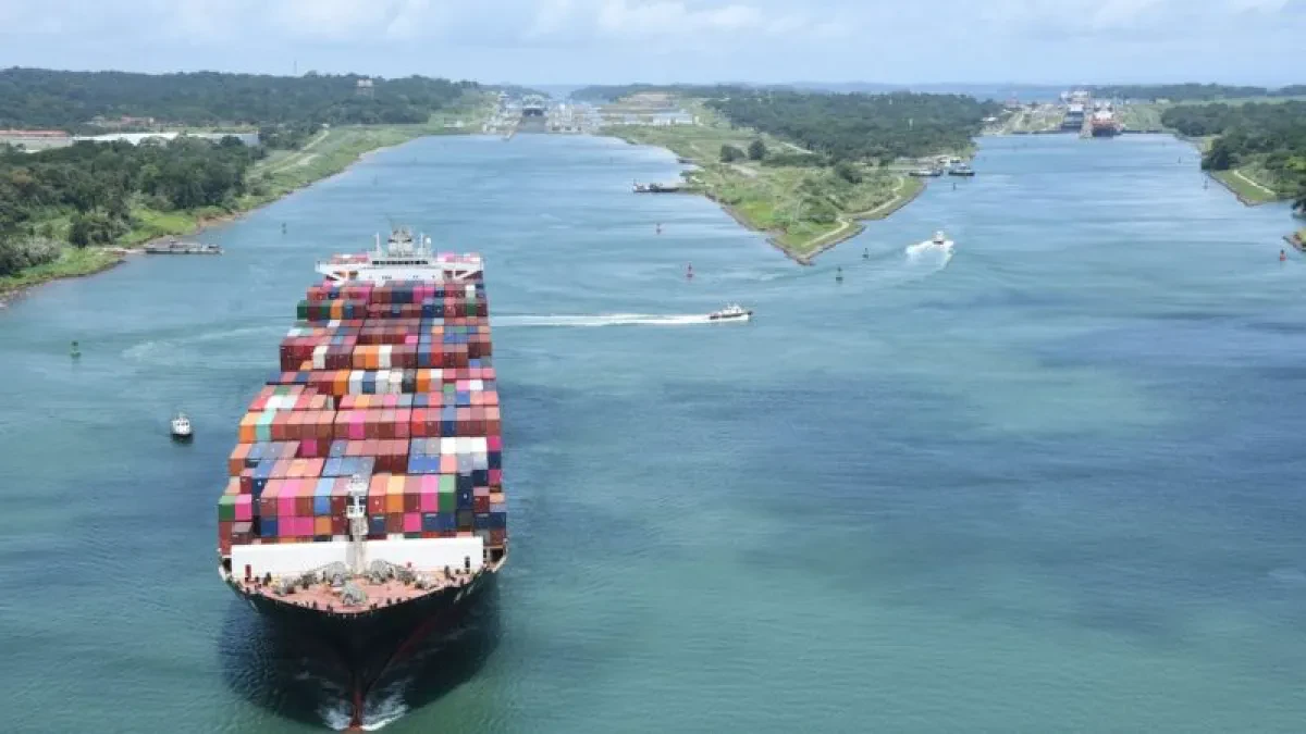 Panama Canal Containership Transits Dip in 2019