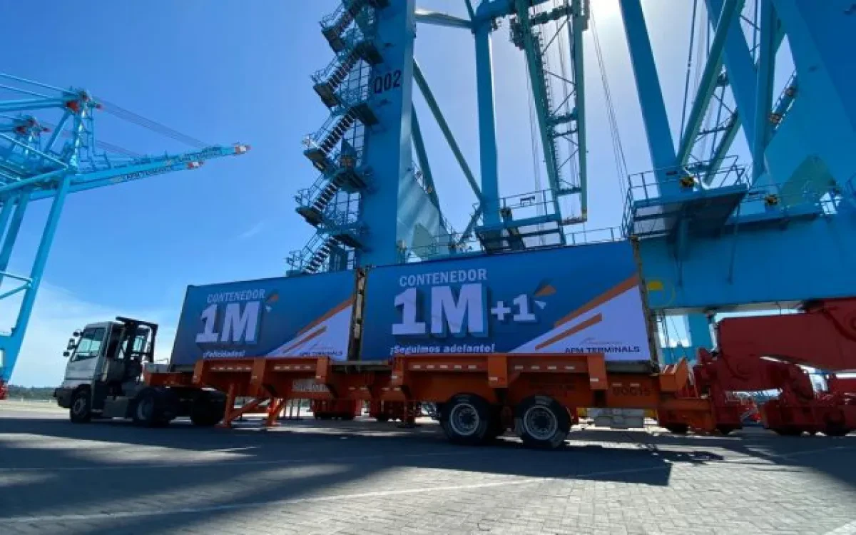 Moín Container Terminal reaches 1 million TEUs