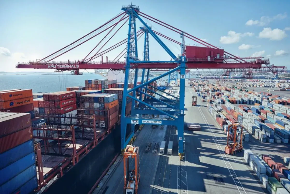 Record fall in container volumes at the Port of Gothenburg