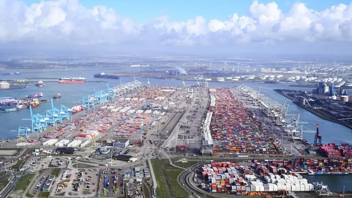 Rotterdam sees ‘modest’ drop in TEU volume