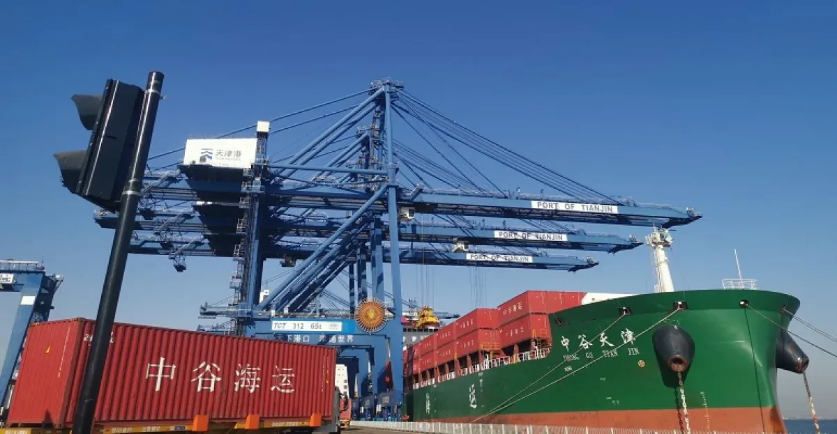 Zhonggu Logistics posts nearly 10% container volume growth in H1