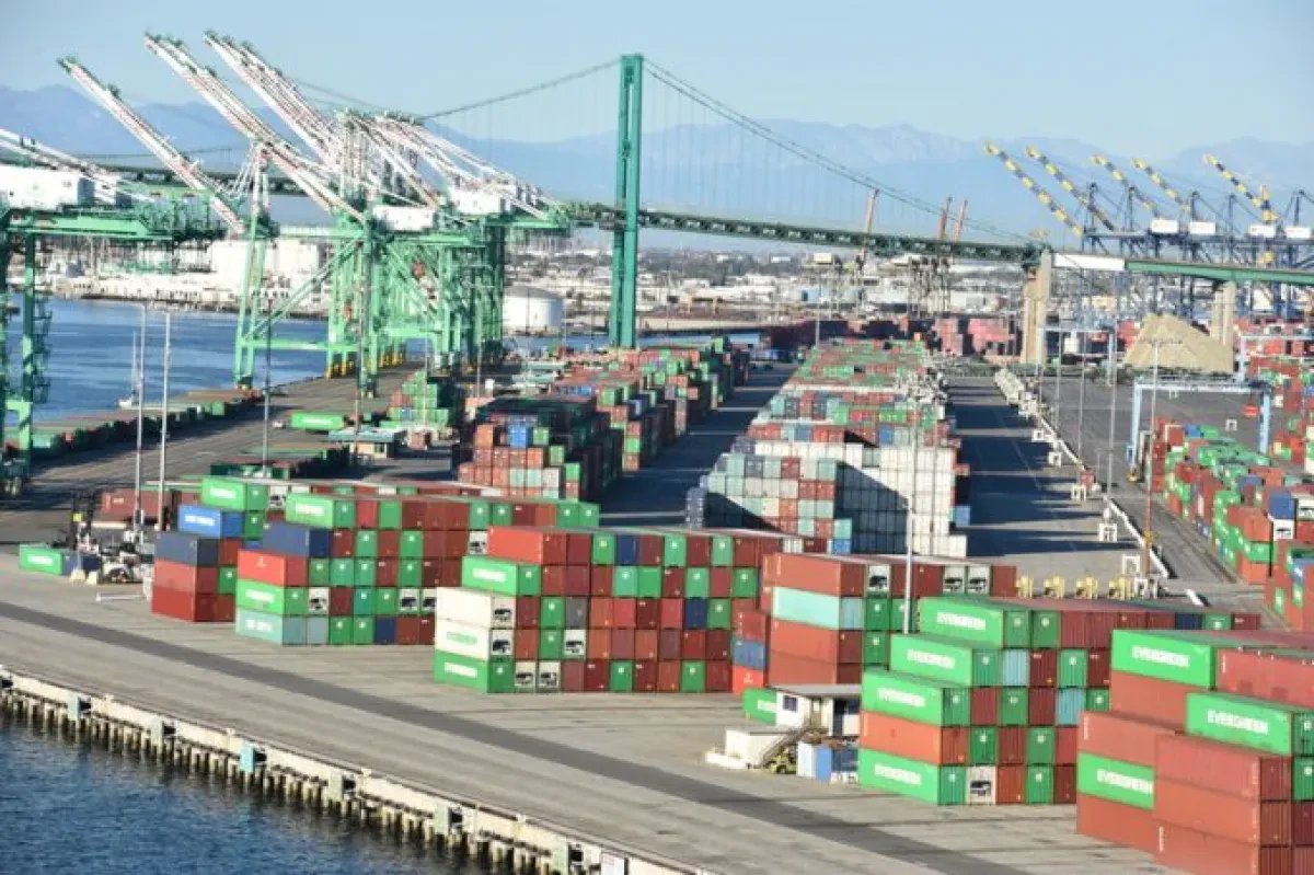 Port of LA threatens penalties for empty boxes left at clogged-up terminals