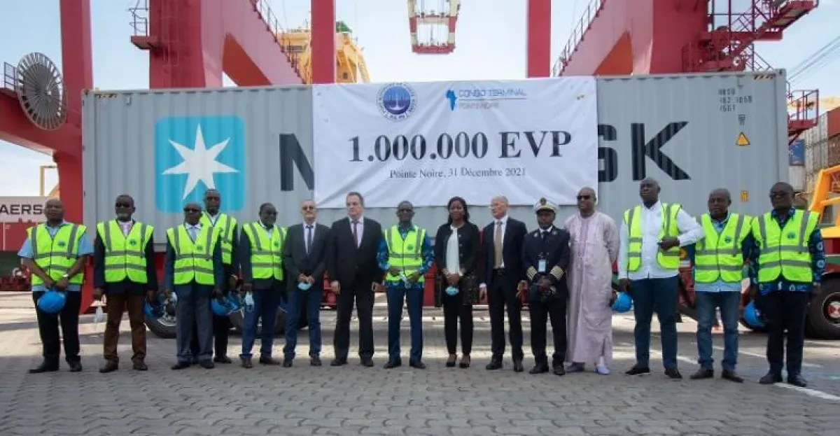 Congo Terminal passes 1 million teu mark in 2021